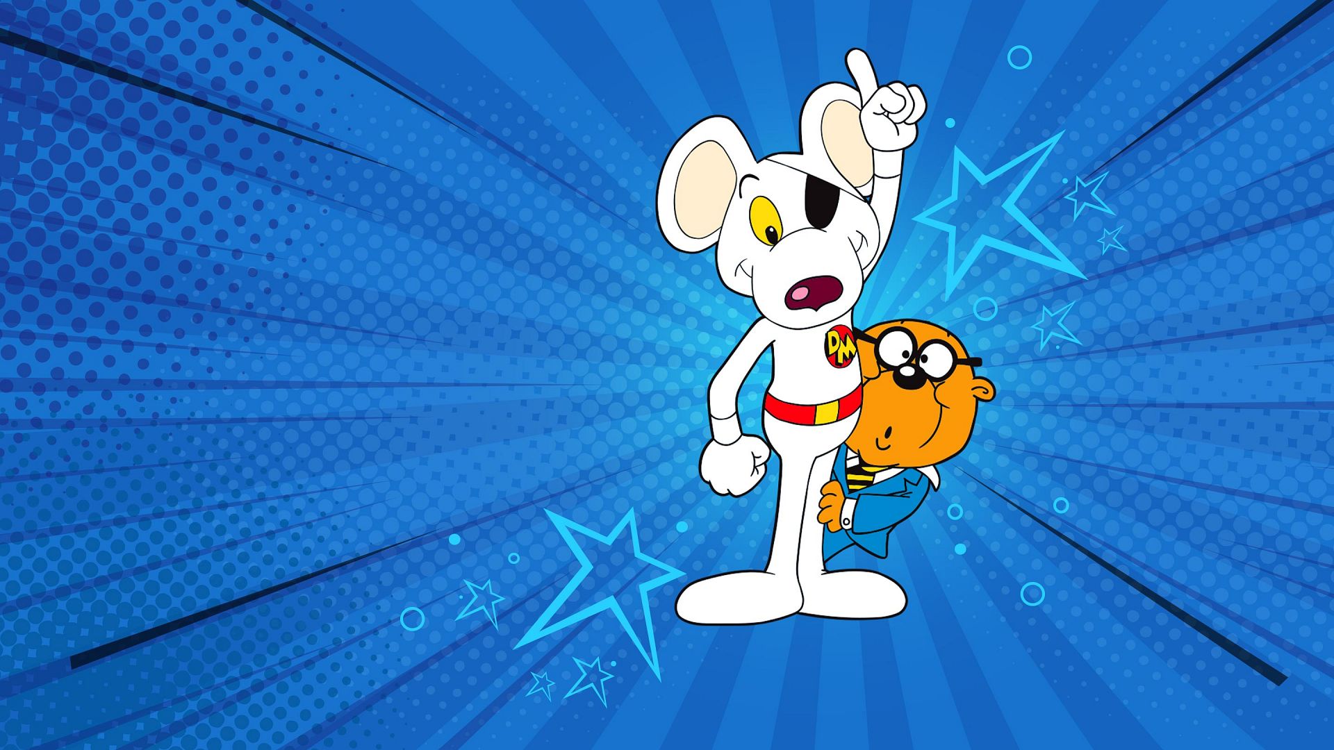 Danger Mouse Cartoon - HD Wallpaper 