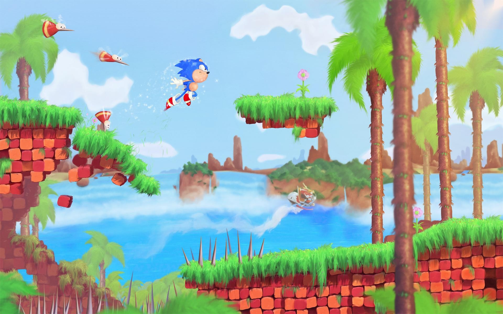 Sonic The Hedgehog Clouds - HD Wallpaper 