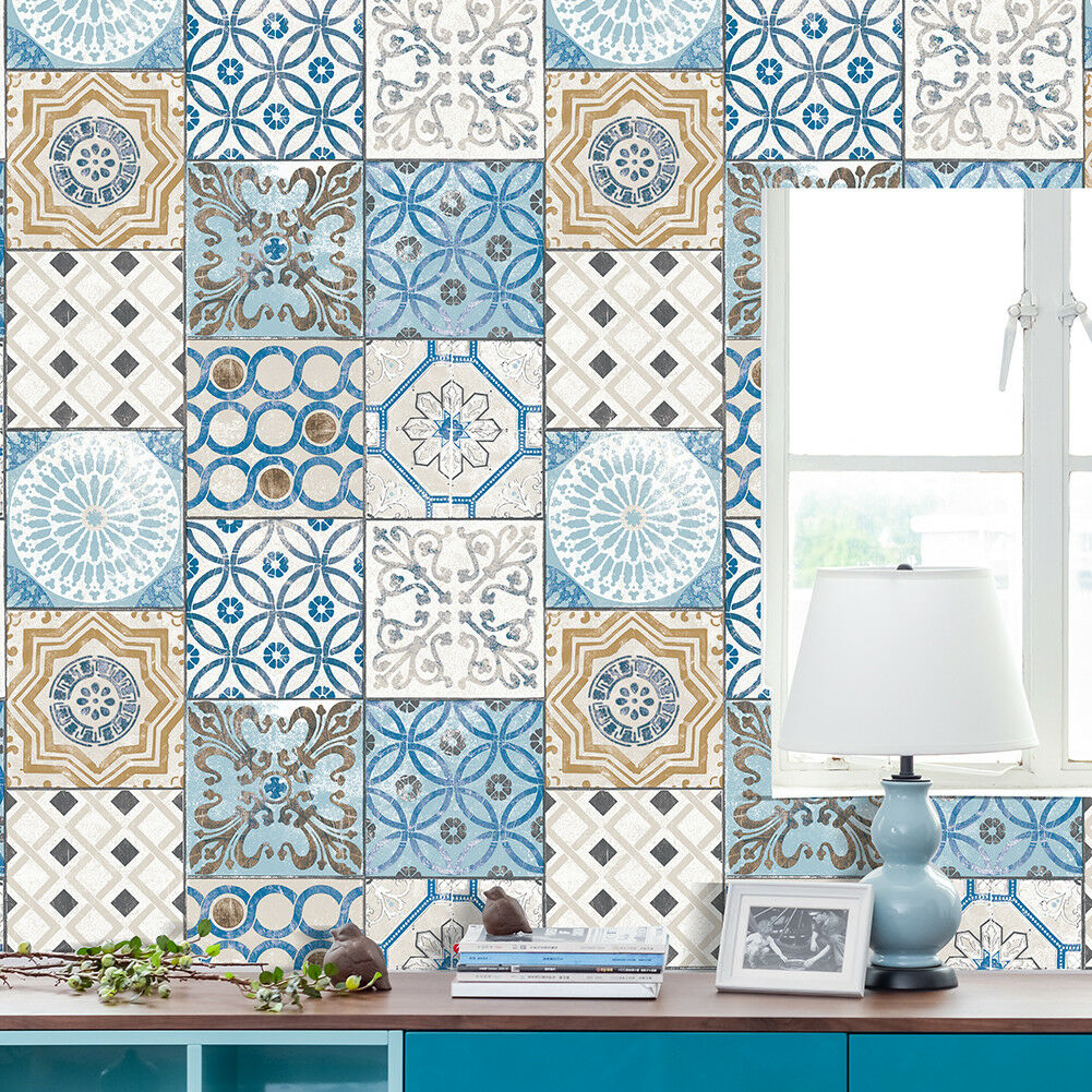 Moroccan Style Blue Home Decor - HD Wallpaper 