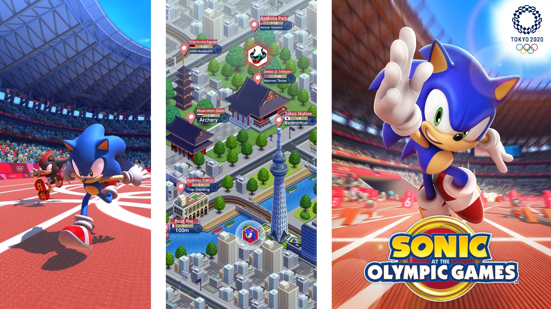 Mario And Sonic At The Olympic Games 2020 - HD Wallpaper 