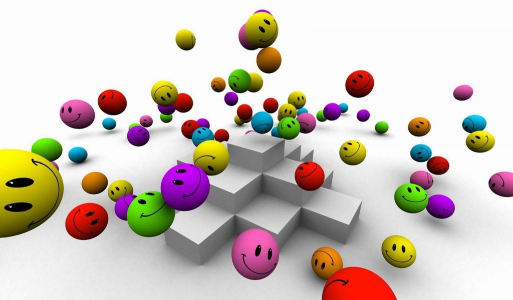 Moblin, Smiley, Phiz, 3d - Colourful Smiley Wallpaper Hd - 1024x600 Wallpaper Moblin, Smiley, Phiz, 3d - Colourful Smiley Wallpaper Hd - 1024x600 Wallpaper