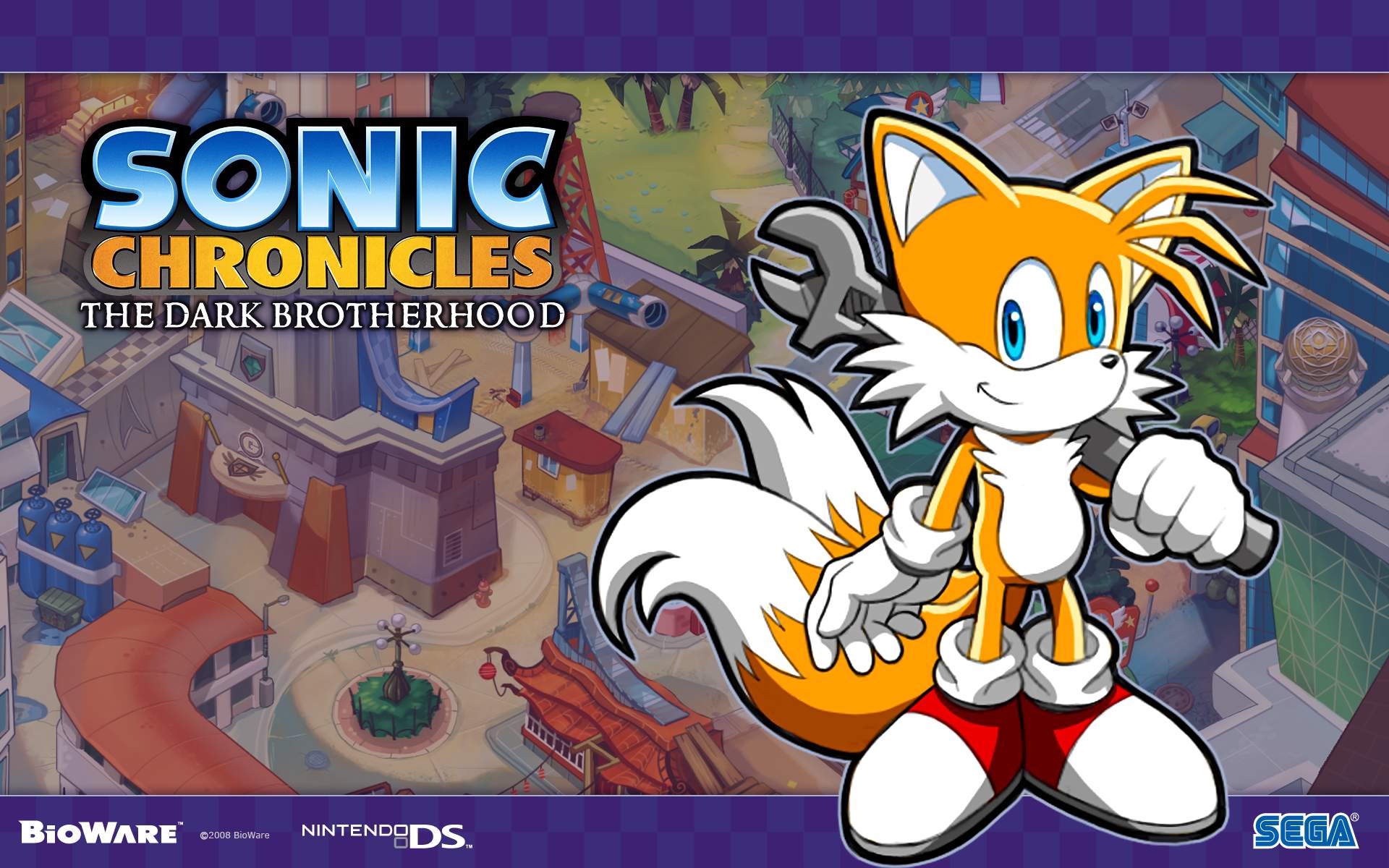 Game Sonic And Tails - HD Wallpaper 