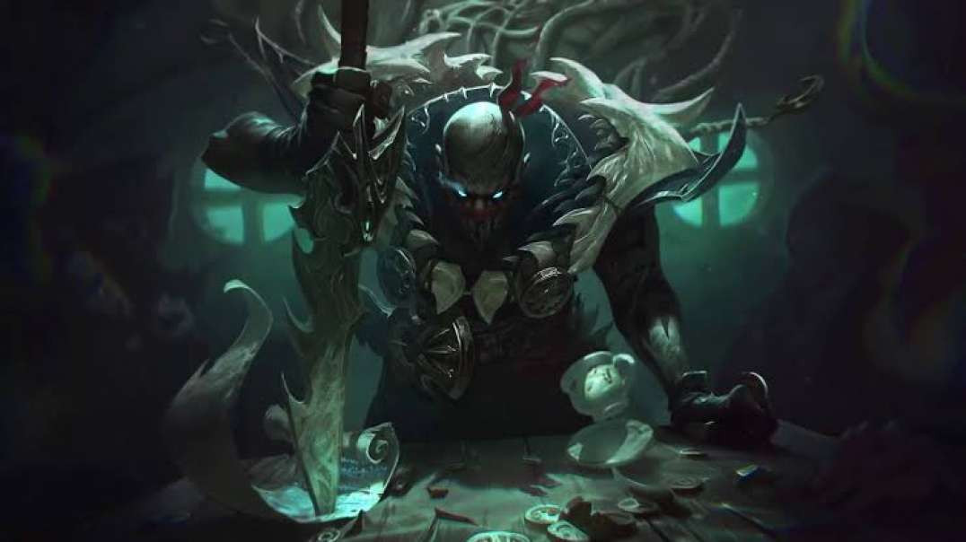 Pyke The Bloodharbor Ripper Login Screen League Of - Lol Pyke Login