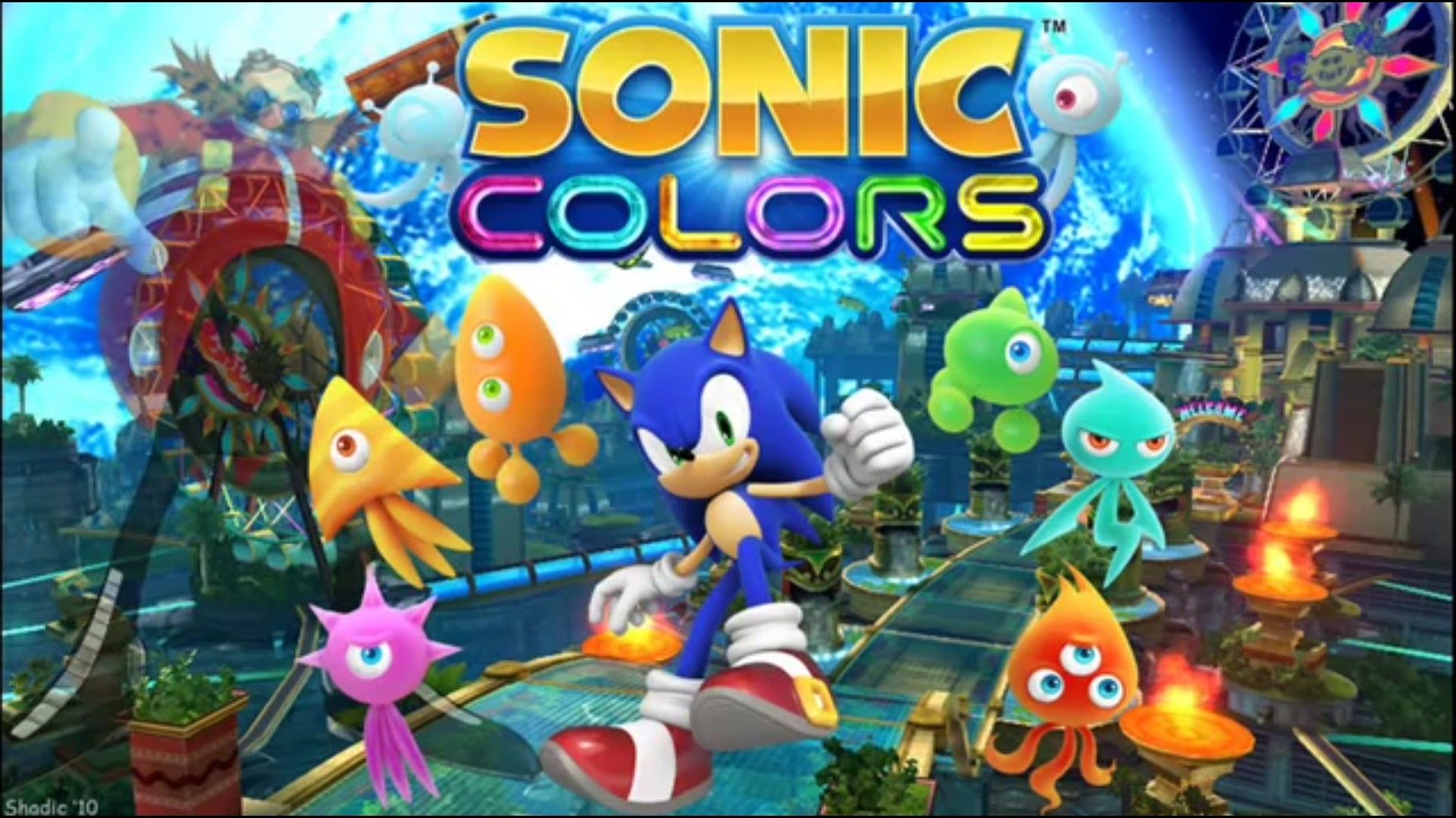 Sonic Colours - HD Wallpaper 