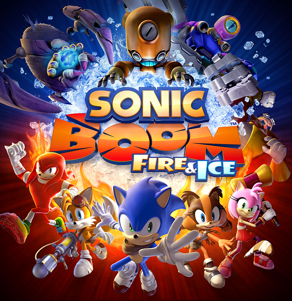 Sonic Tm Fire&ce Sonic Boom - Sonic Boom Fire & Ice - HD Wallpaper 