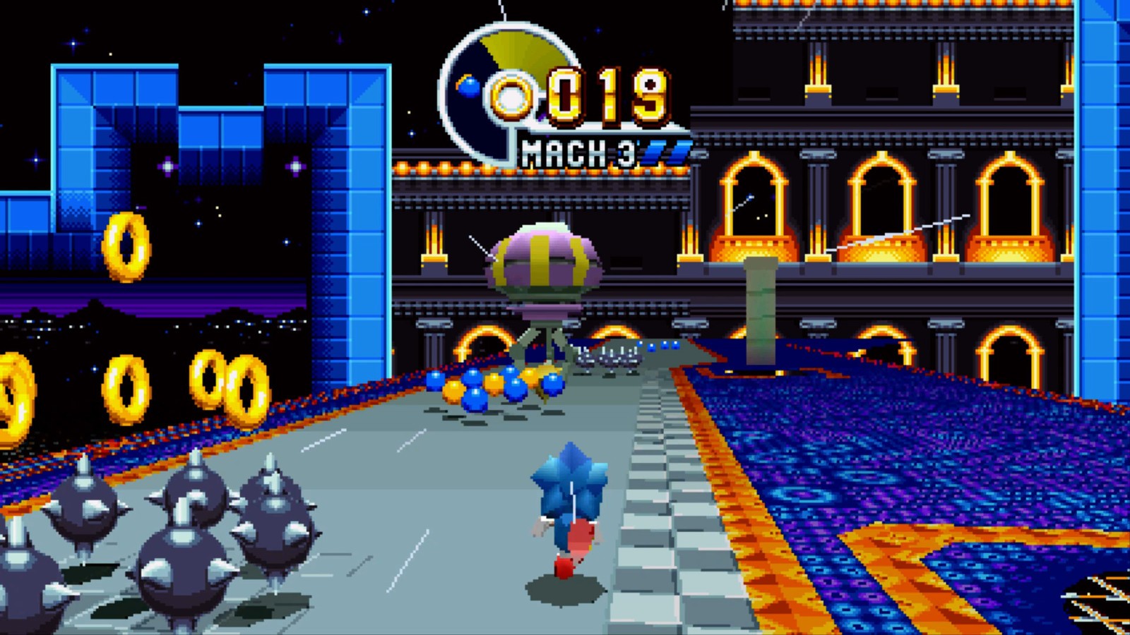 Sonic Mania Special Stage - HD Wallpaper 