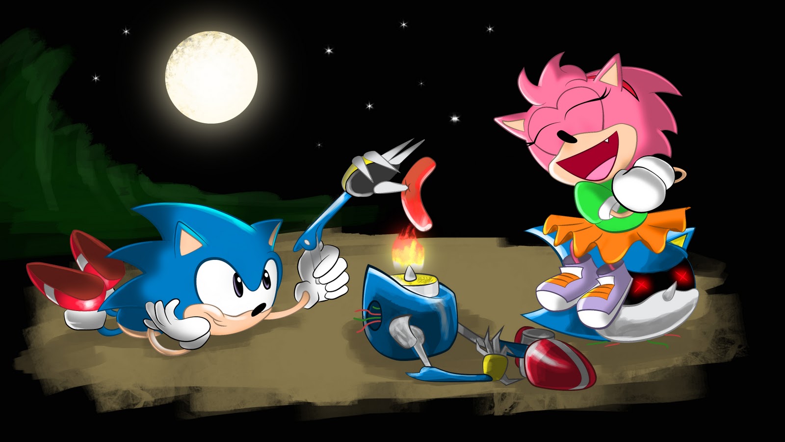 Sonic Earl The Hedgehog - HD Wallpaper 