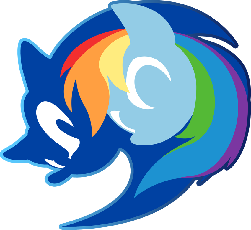 Sonic X Logo - HD Wallpaper 