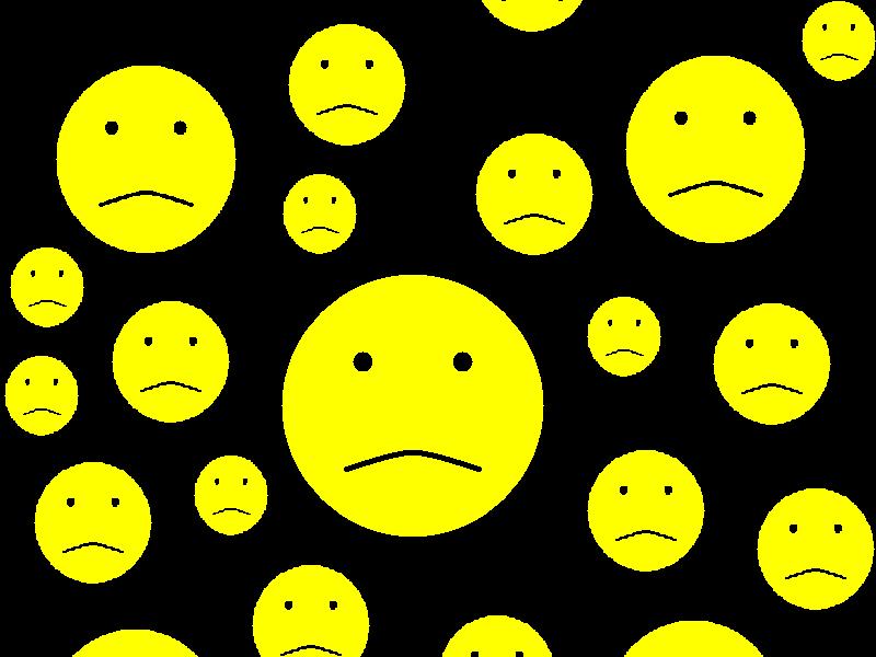 Sad Face - HD Wallpaper 