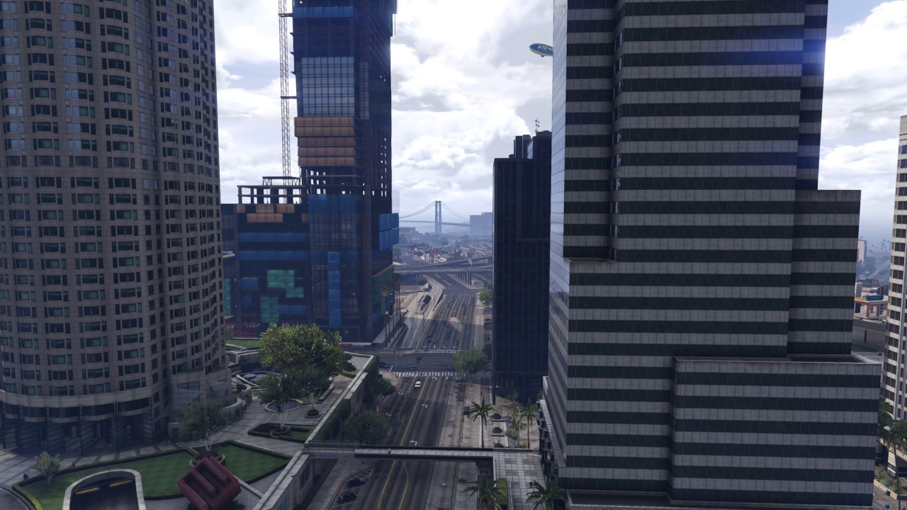 Gta 5 Building 4k - HD Wallpaper 