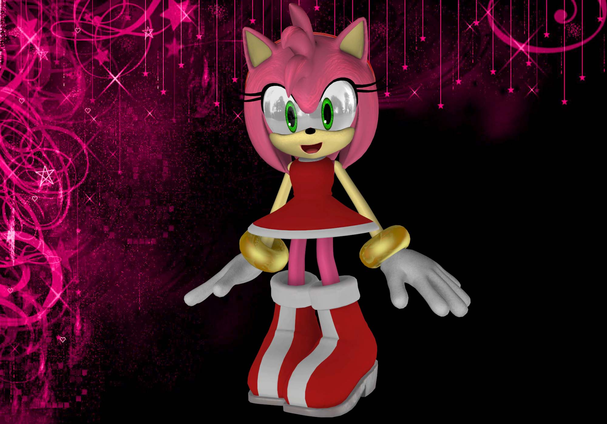 Black Pink Background Design - HD Wallpaper 