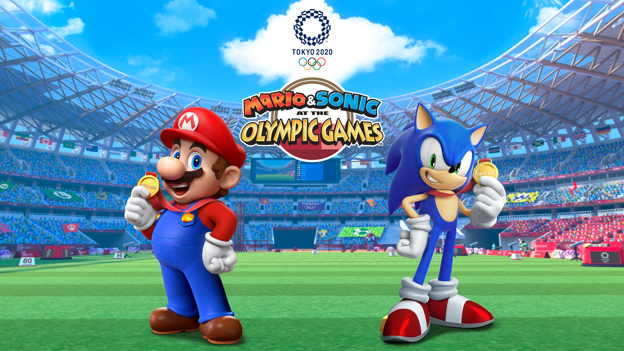 Mario And Sonic 2020 - HD Wallpaper 