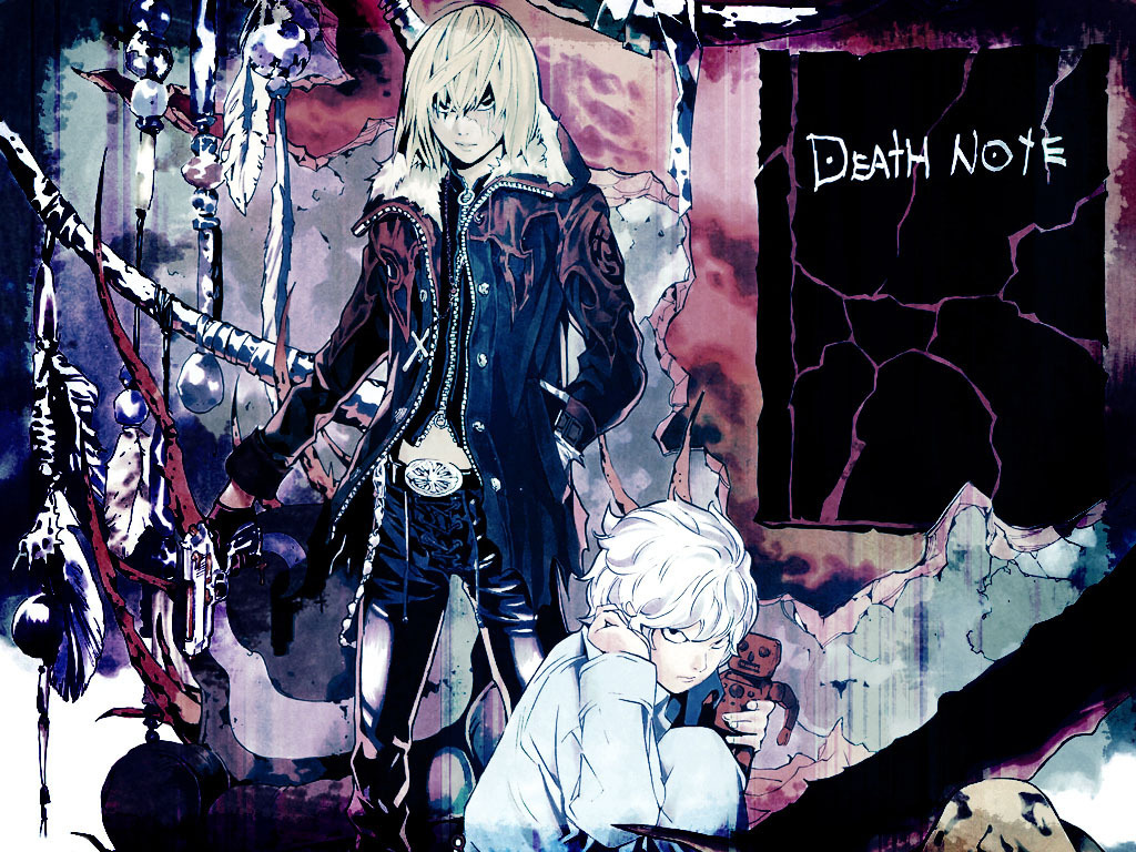 Mello And Near Mello Death Note 1024x768 Wallpaper Teahub Io