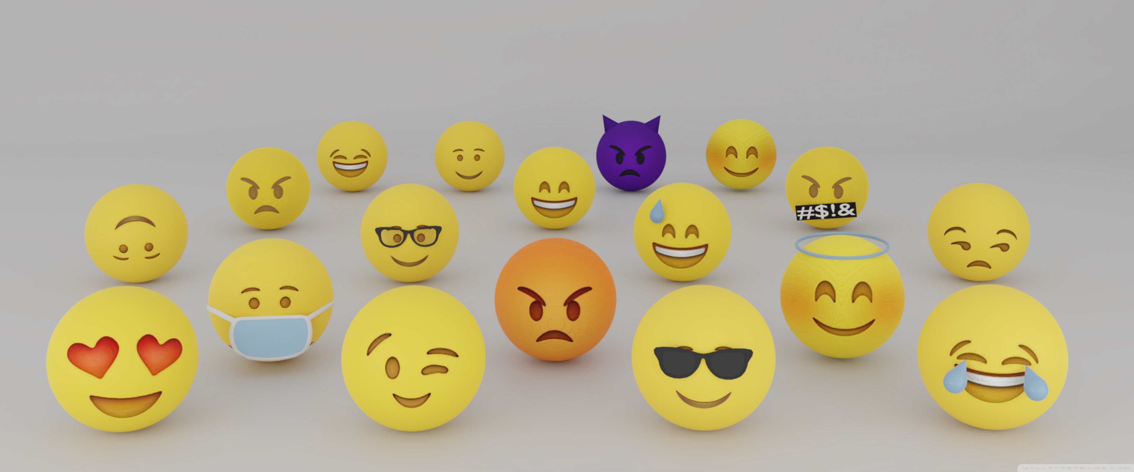Emojis - HD Wallpaper 
