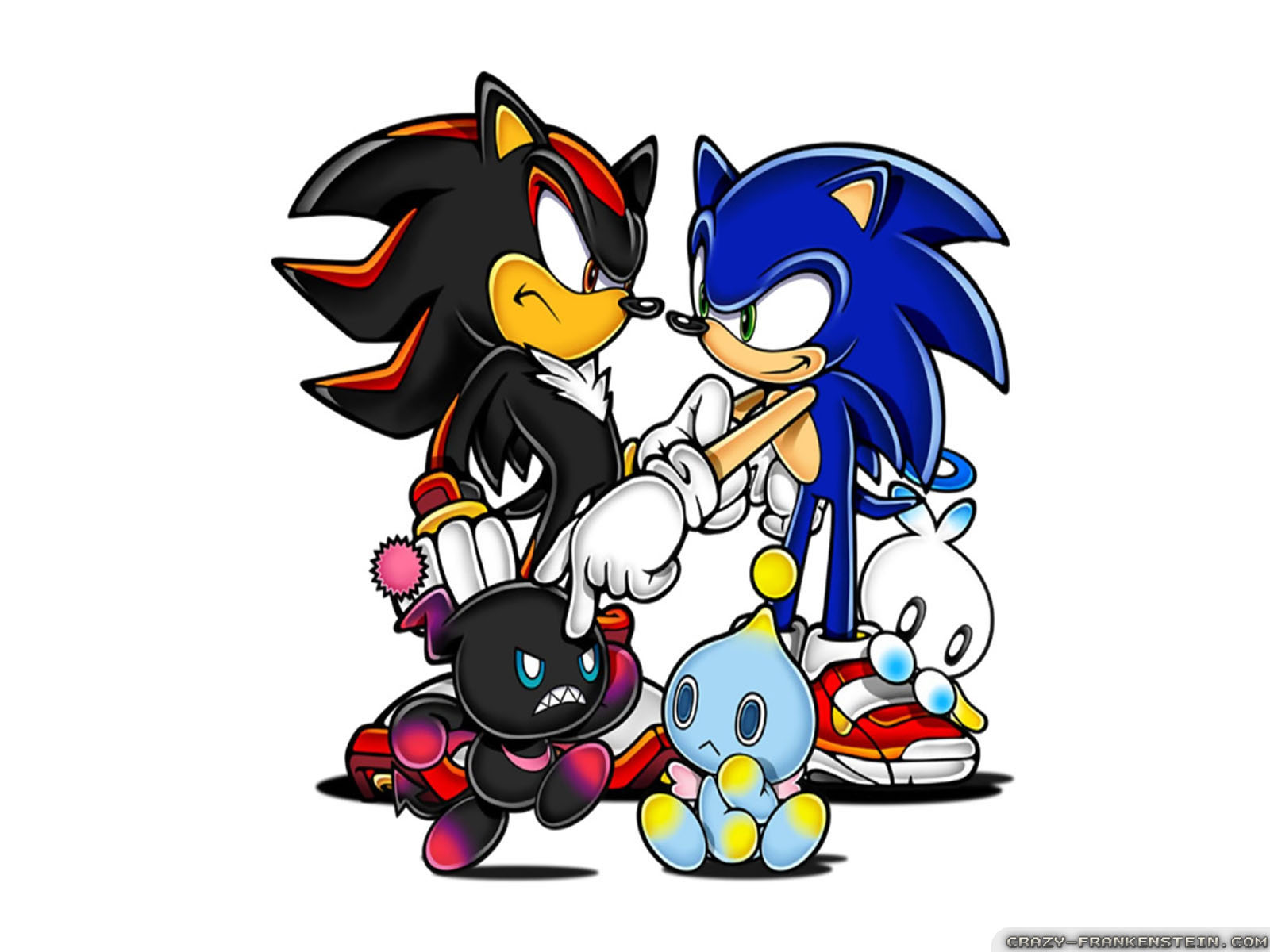 Sonic The Hedgehog Characters - HD Wallpaper 