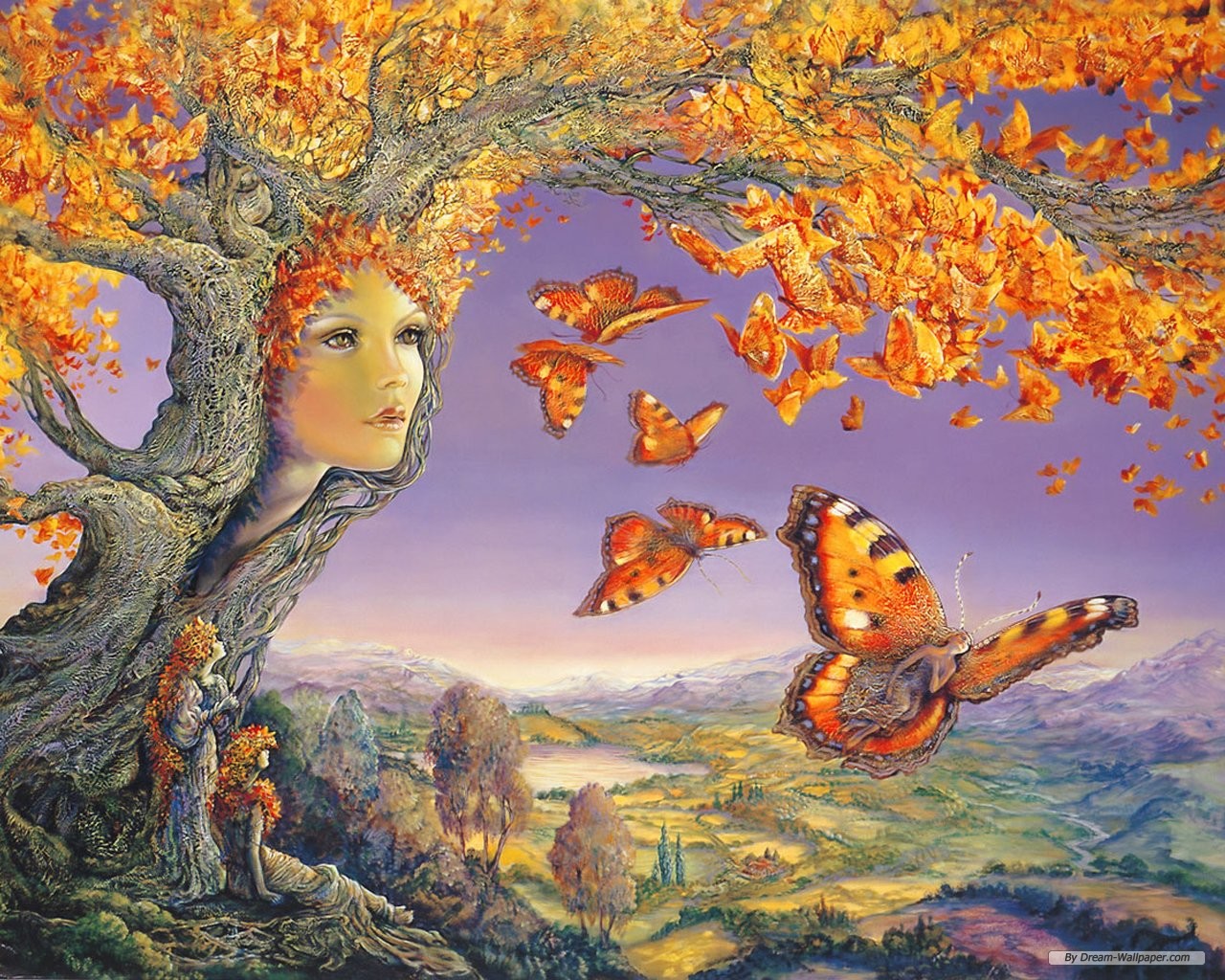 Free Art Wallpaper - Josephine Wall Paintings - HD Wallpaper 