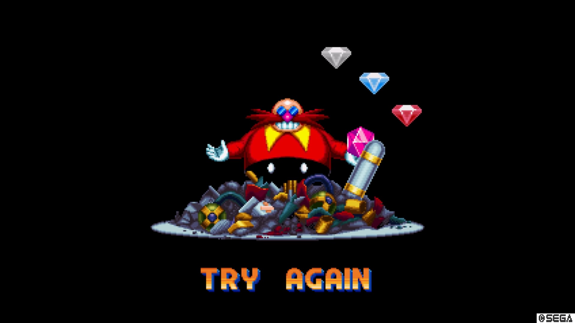 Sonic Mania Could Be Getting New Dlc Titled Project - Sonic Mania Try Again - HD Wallpaper 