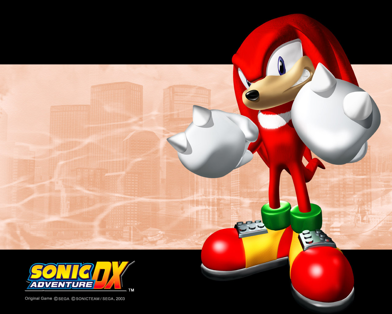 Sonic Adventure 1 Knuckles - HD Wallpaper 