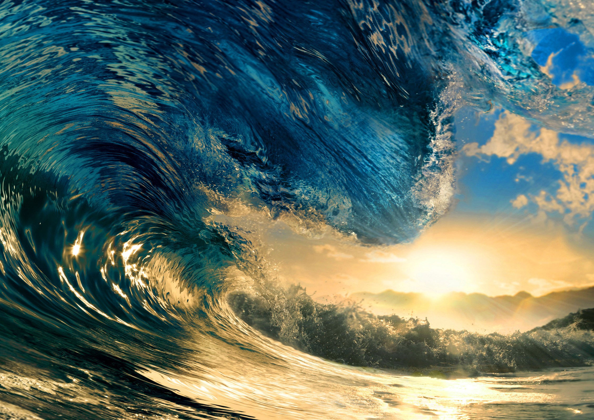 View, Widescreen, Windows Wallpaper, Mac Desktop Images, - Your Not A Wave You Re Part - HD Wallpaper 