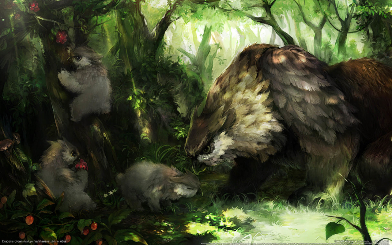 Owlbear Art - HD Wallpaper 