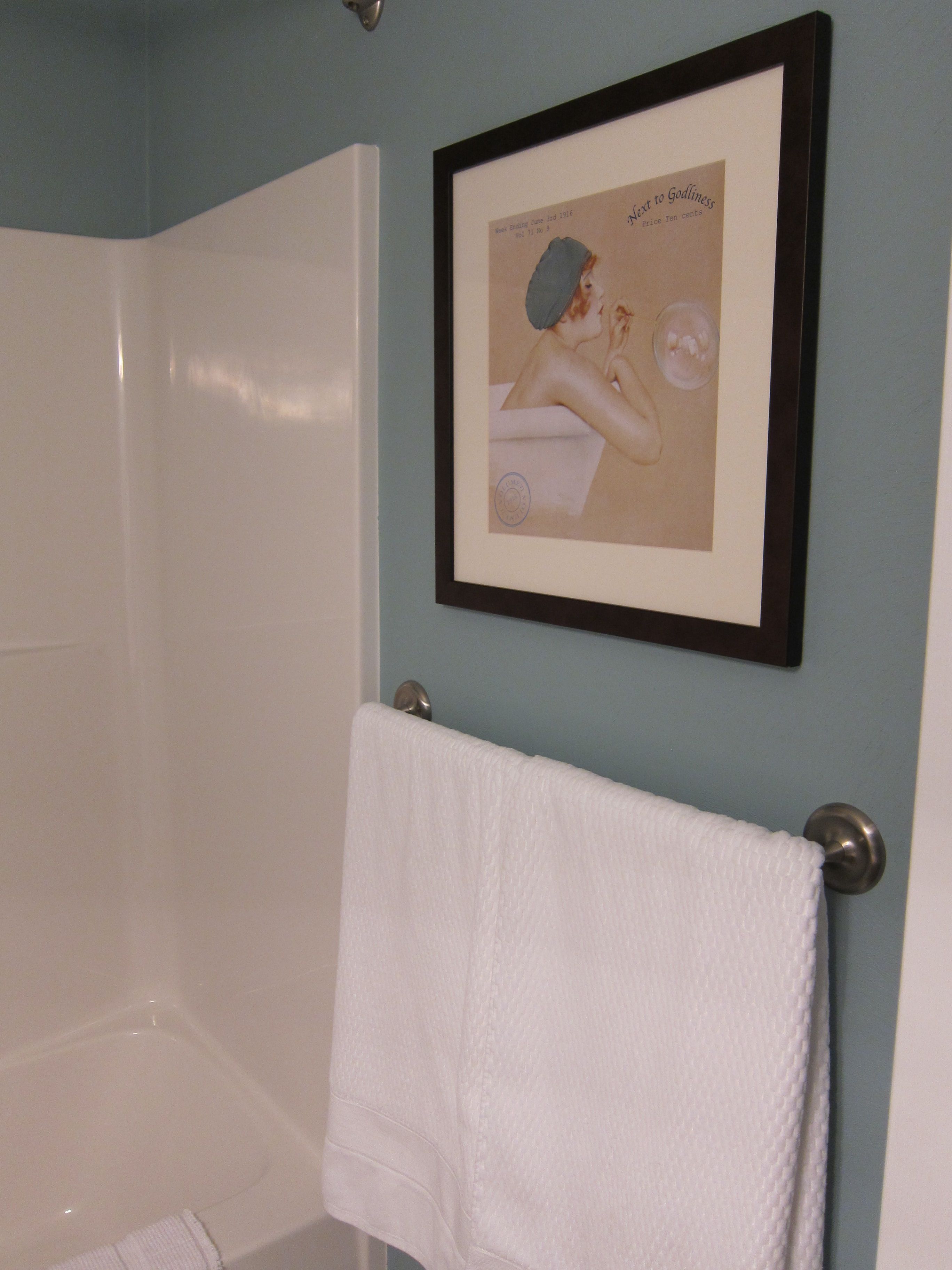 Sherwin Williams Interesting Aqua Bathroom - HD Wallpaper 