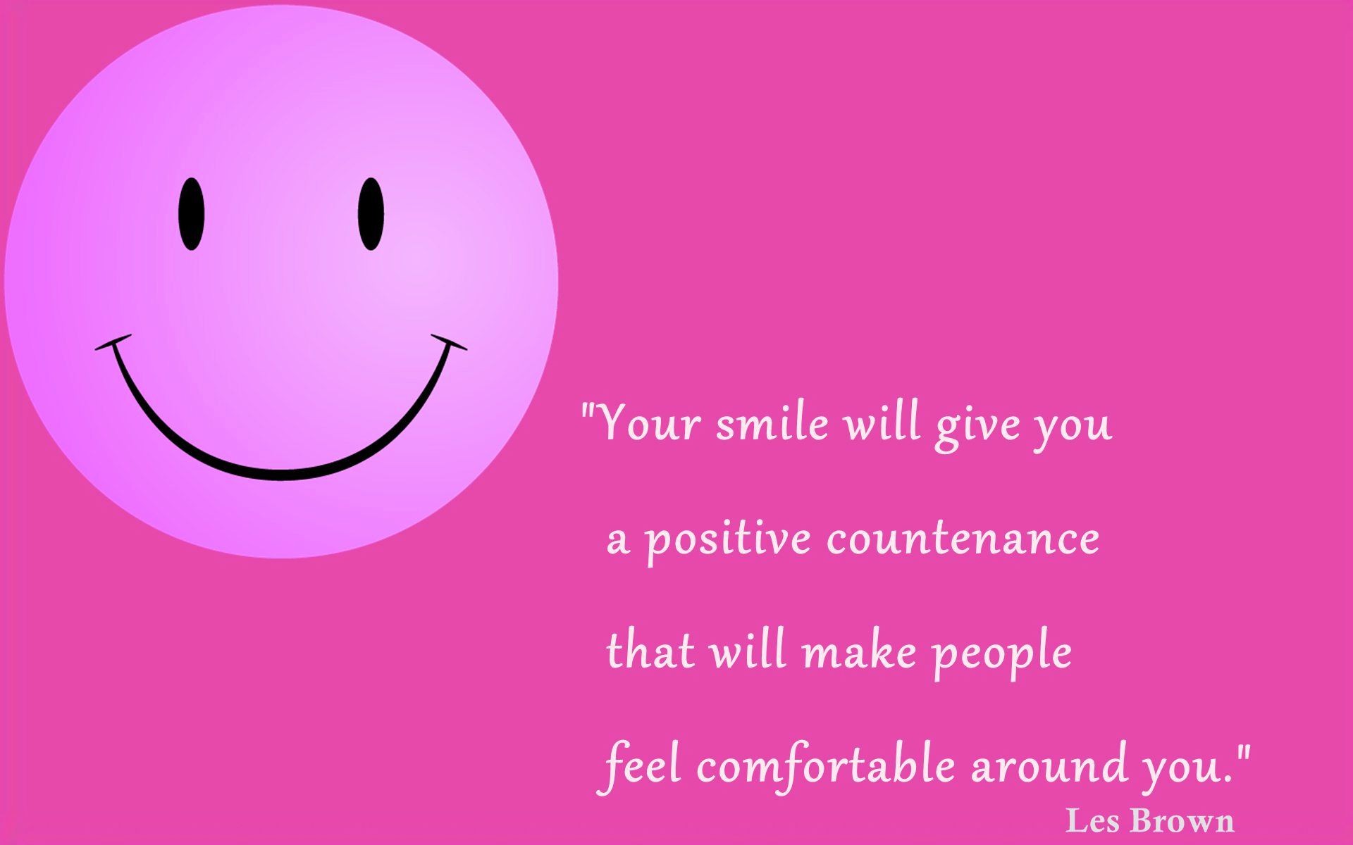 Smile Quotes Wallpaper - Smile Wallpaper With Quotes - HD Wallpaper 