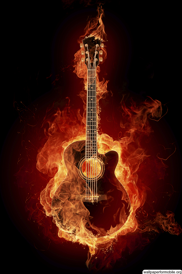 Free Music Wallpapers For Android - Guitar Wallpaper Hd For Mobile -  640x960 Wallpaper 