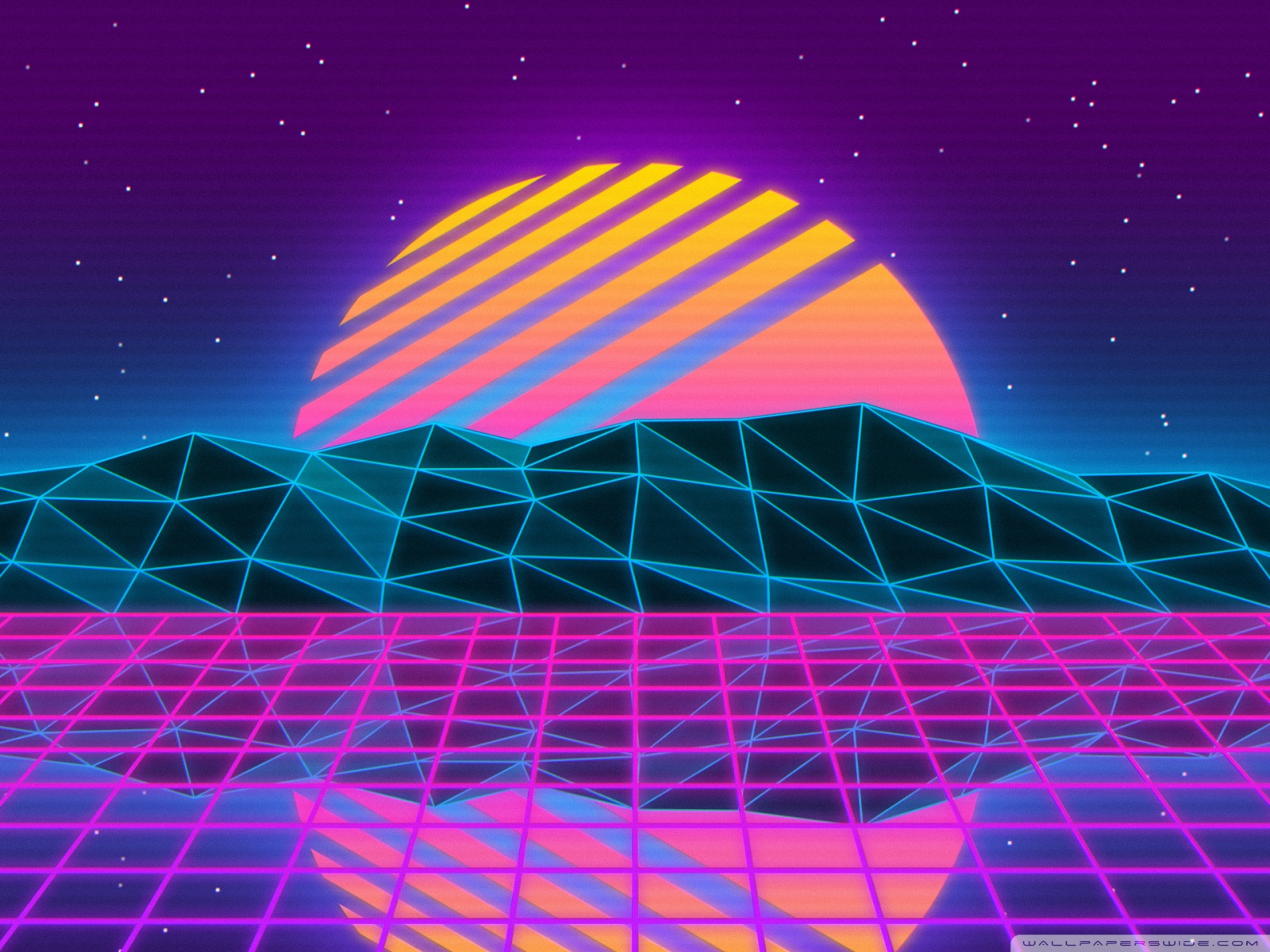 1280 X 800 Vaporwave - HD Wallpaper 