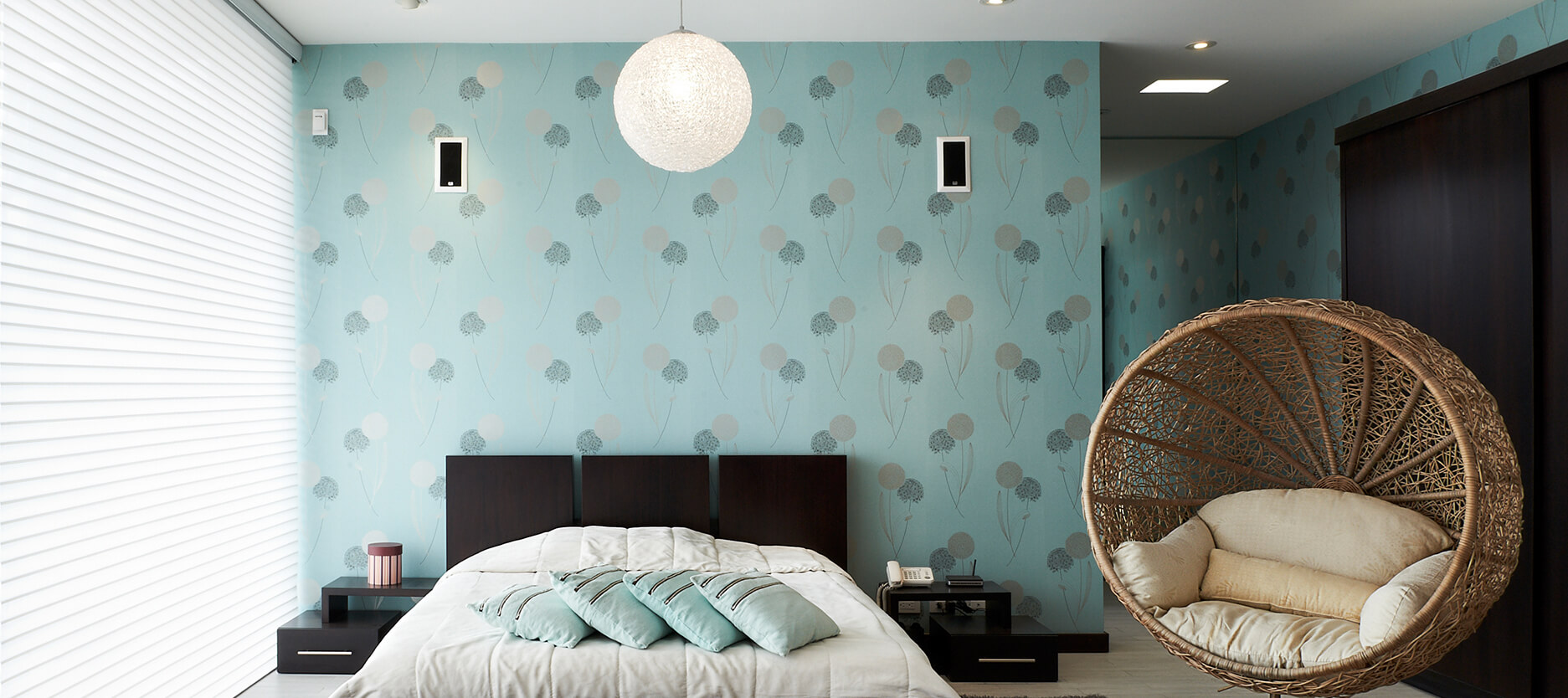 Best Two Colour Combination Ideas For Bedroom Walls - HD Wallpaper 