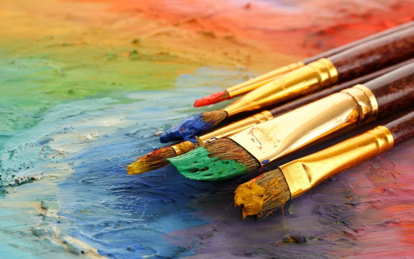 Paint Brush Wallpaper - 1440x900 Wallpaper - teahub.io