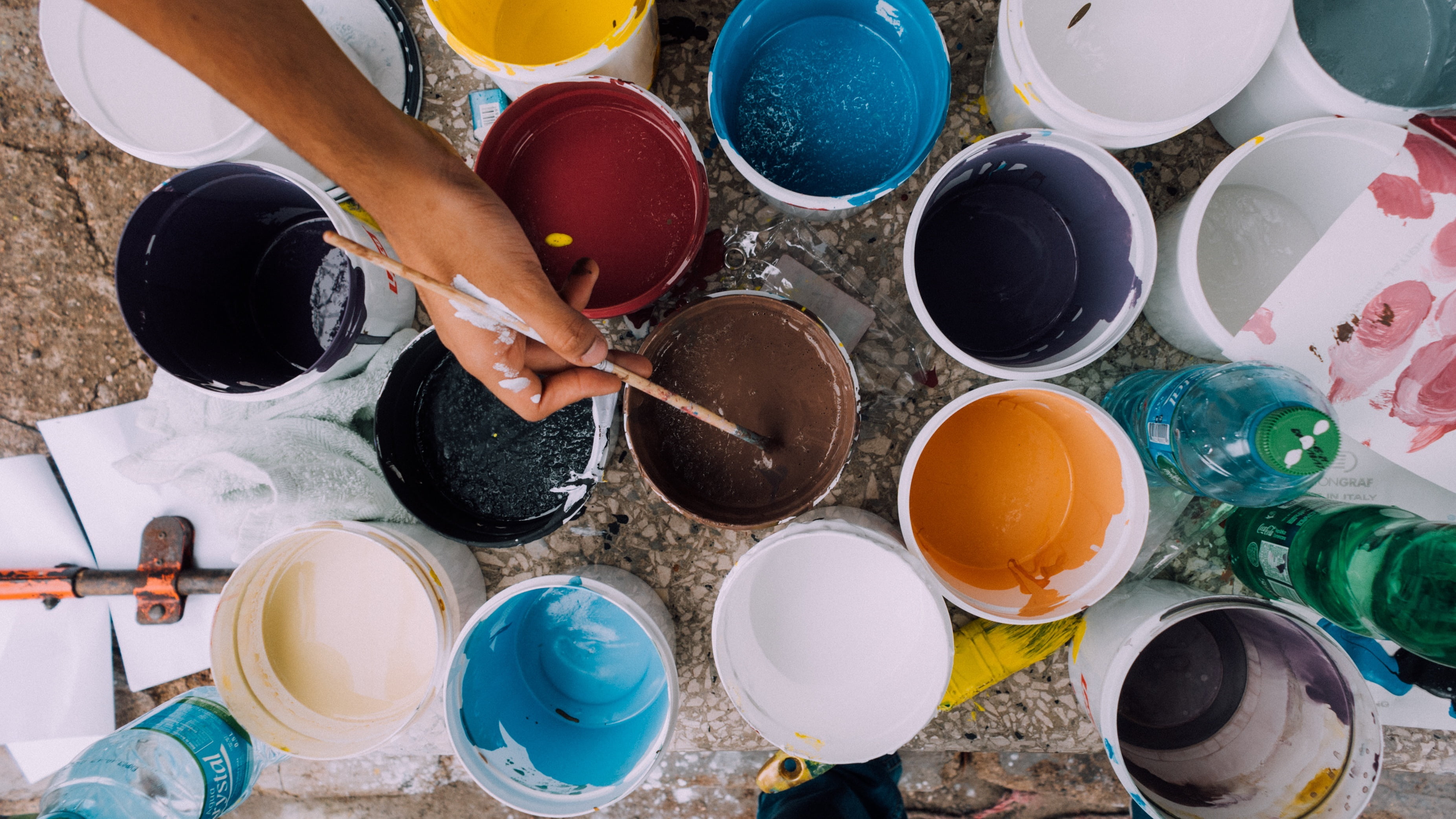Paints Wallpaper - HD Wallpaper 