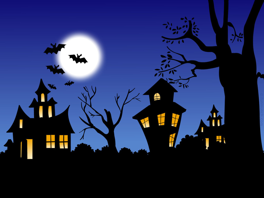 Halloween Desktop Themes - Halloween Ghosts And Goblins - HD Wallpaper 
