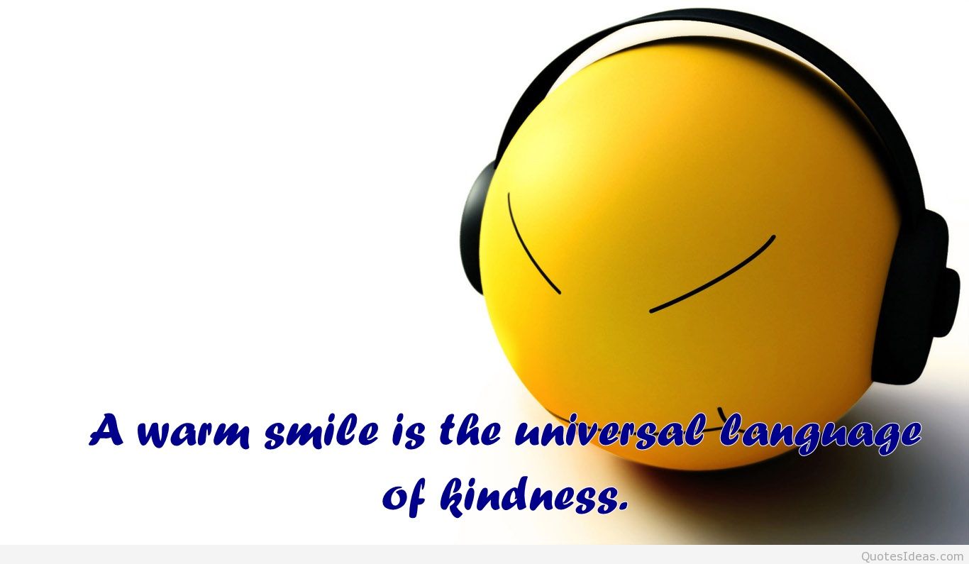Free Smile Quote Wallpaper Hd - HD Wallpaper 