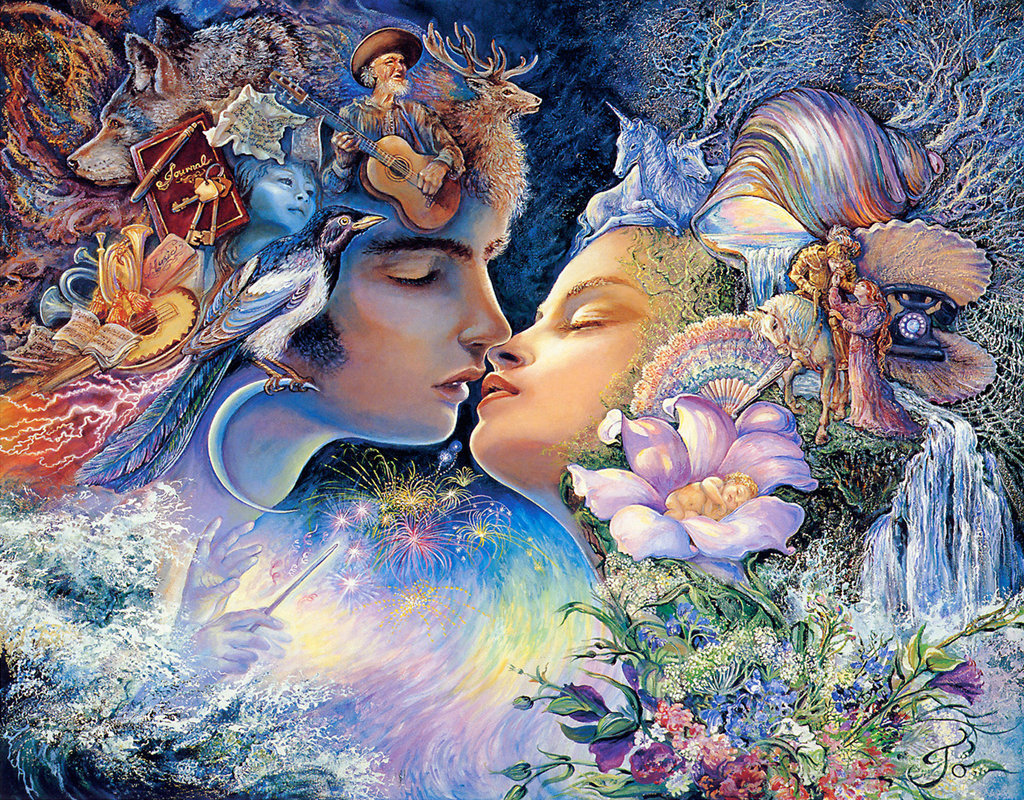 Prelude To A Kiss Josephine Wall - HD Wallpaper 