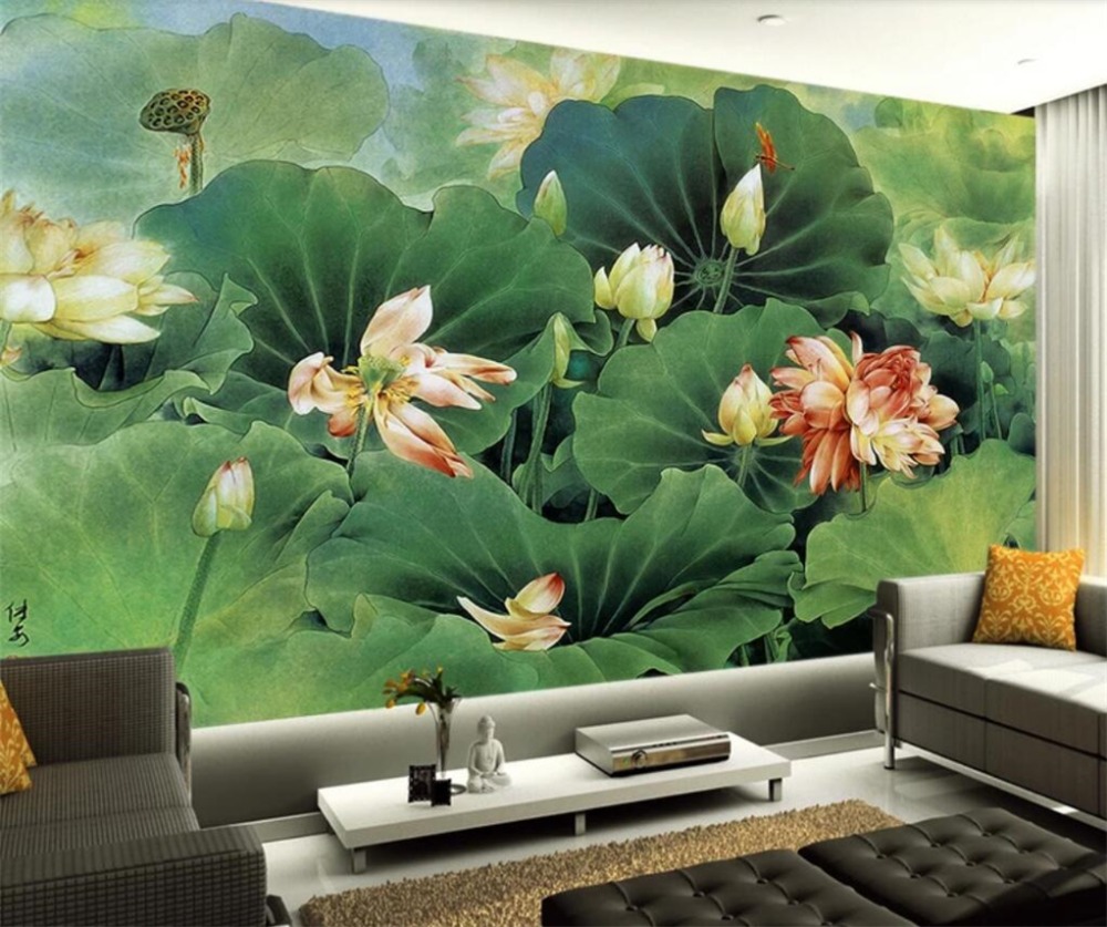 3d Mural Oil Paintings - HD Wallpaper 
