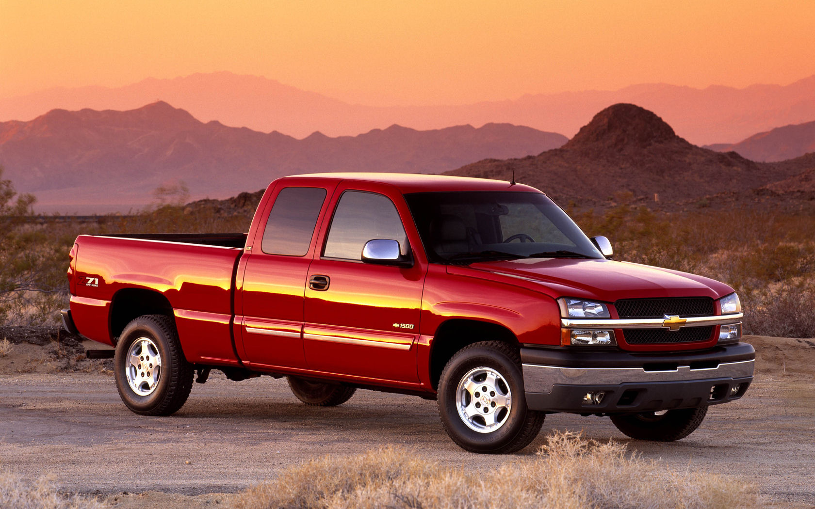 Chevrolet Silverado 1500 Desktop Wallpaper - 2003 Chevrolet Silverado - HD Wallpaper 