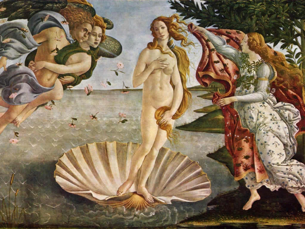 World Famous Paintings / Fine Art Painting Wallpaper - 維納斯的誕生波提且利- 1024x768 Wallpaper World Famous Paintings / Fine Art Painting Wallpaper - 維納斯的誕生波提且利- 1024x768 Wallpaper