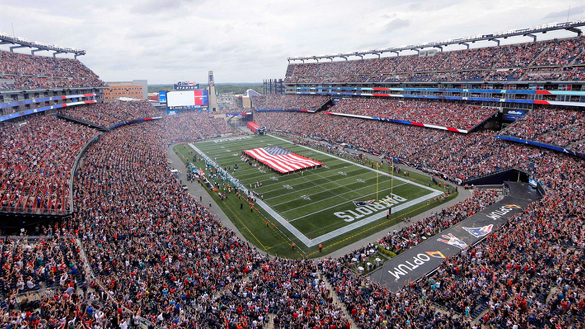 Patriots Gillette Stadium - HD Wallpaper 