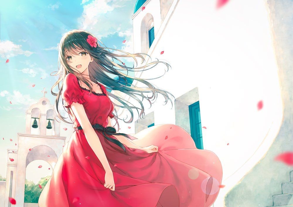 Beautiful Beauty Anime Girl - 1000x707 Wallpaper 