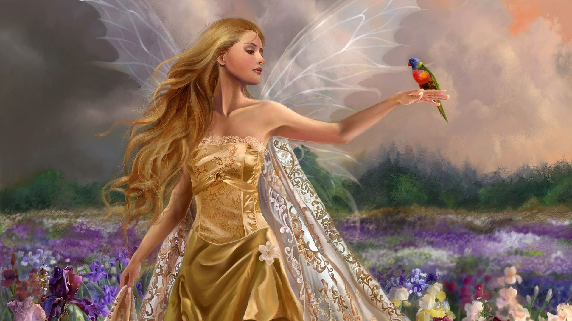 Fairy Wallpaper Hd - HD Wallpaper 