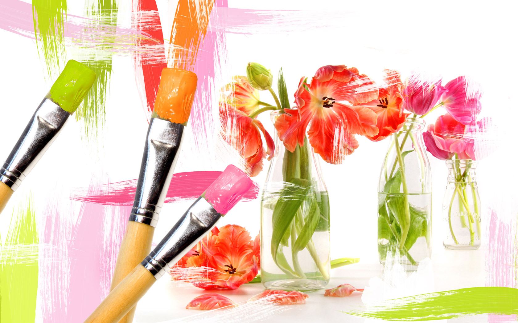 Paint Brush Material - Paint Material - HD Wallpaper 