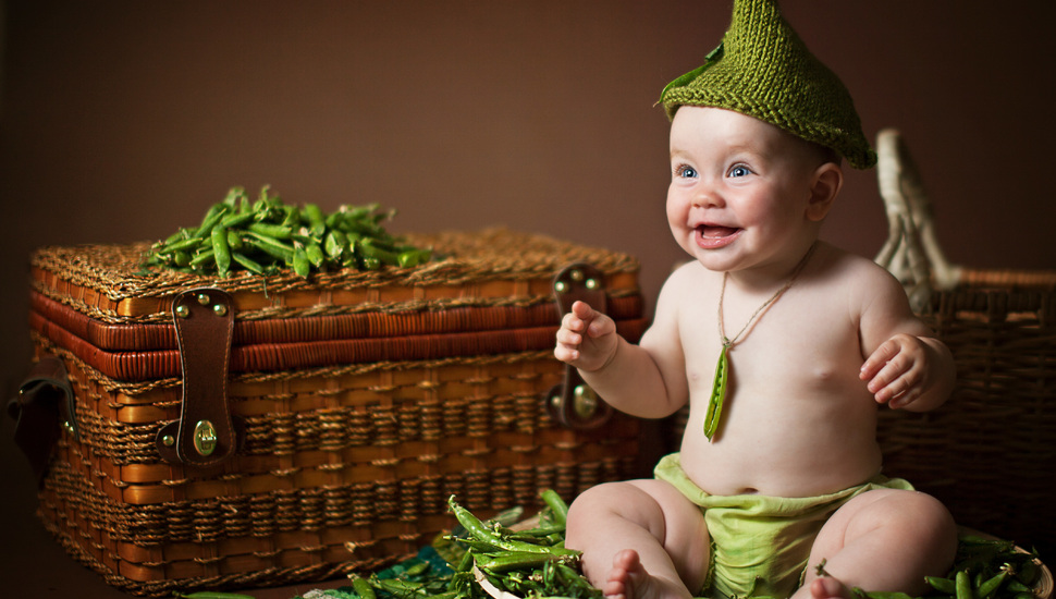 Smile, Child, Cap, Children, Anna Levenkova, Baby Desktop - Детки Поварята - HD Wallpaper 