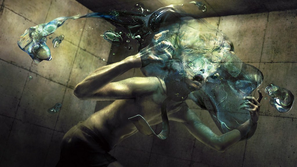 Mind Explosion Fantasy Art - HD Wallpaper 