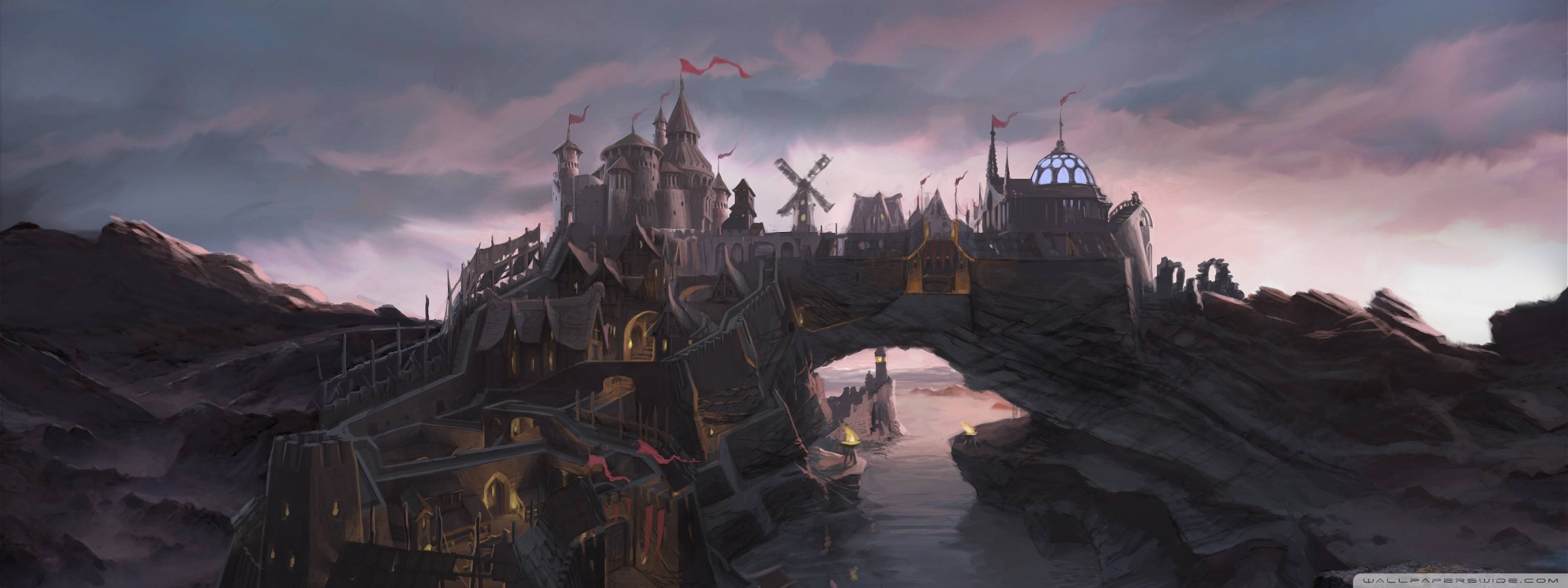 Skyrim Concept Art - HD Wallpaper 