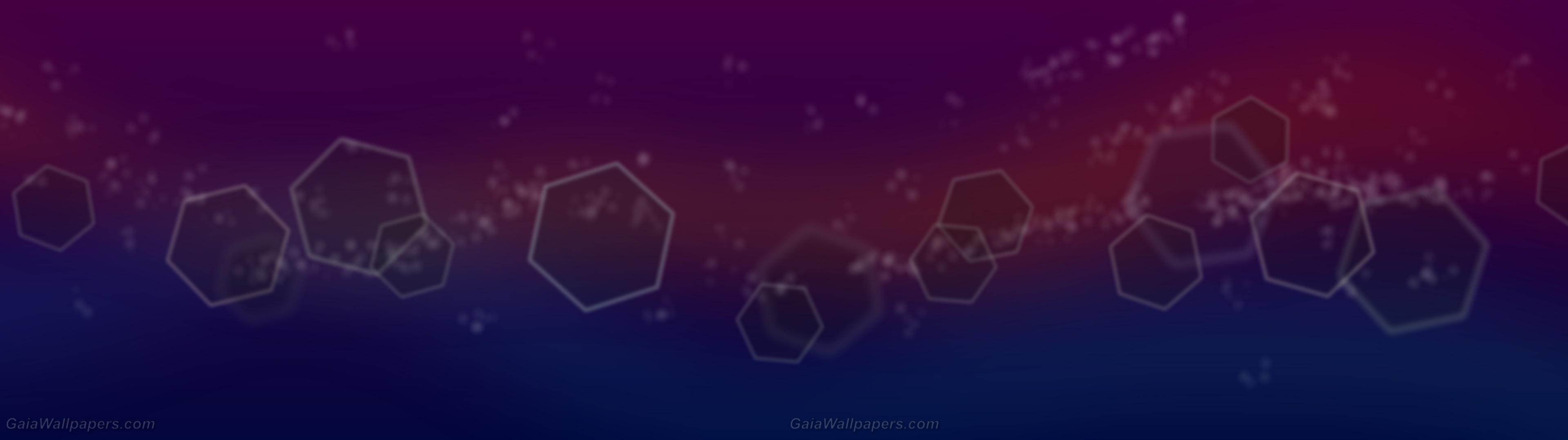 Virtual Wave Of Hexagons - Double Fond D Écran - HD Wallpaper 
