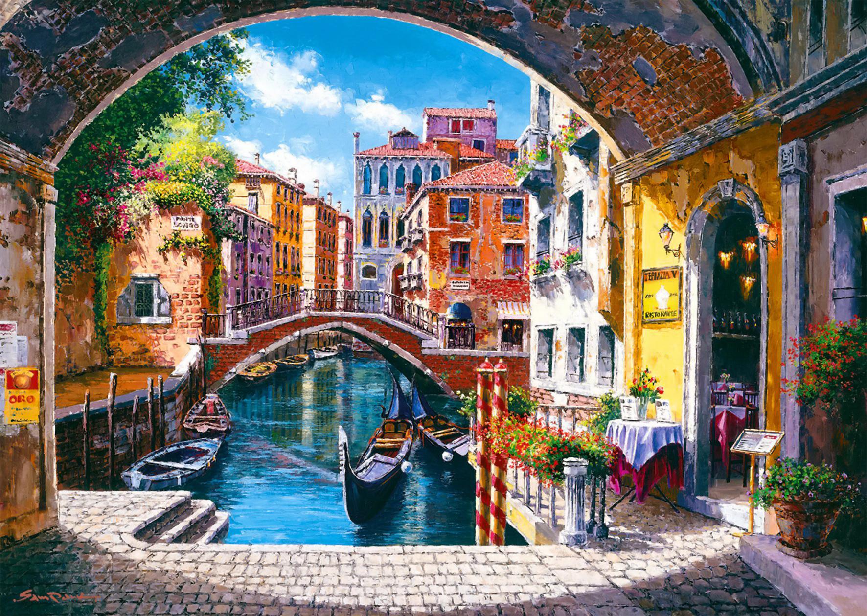 High Resolution Venice Italy - HD Wallpaper 