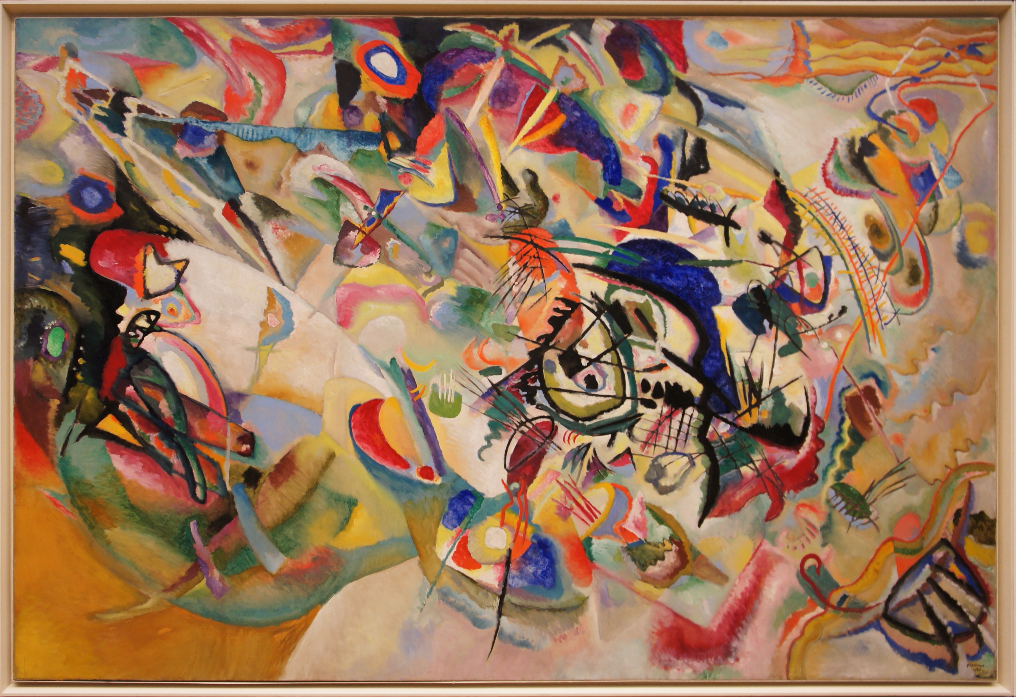 Kandinsky Composition 7 - HD Wallpaper 