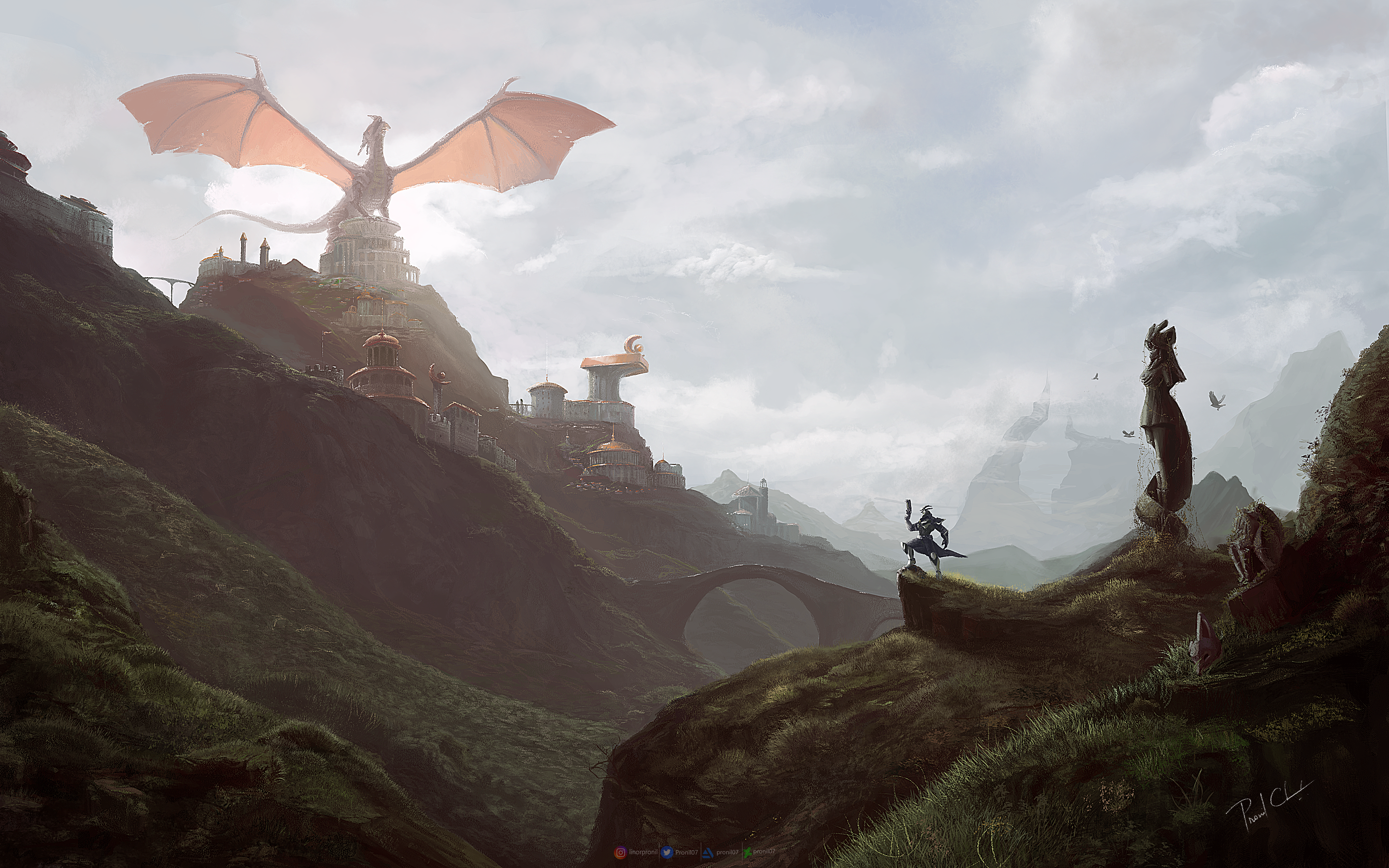 Digital Painting Wallpaper - HD Wallpaper 