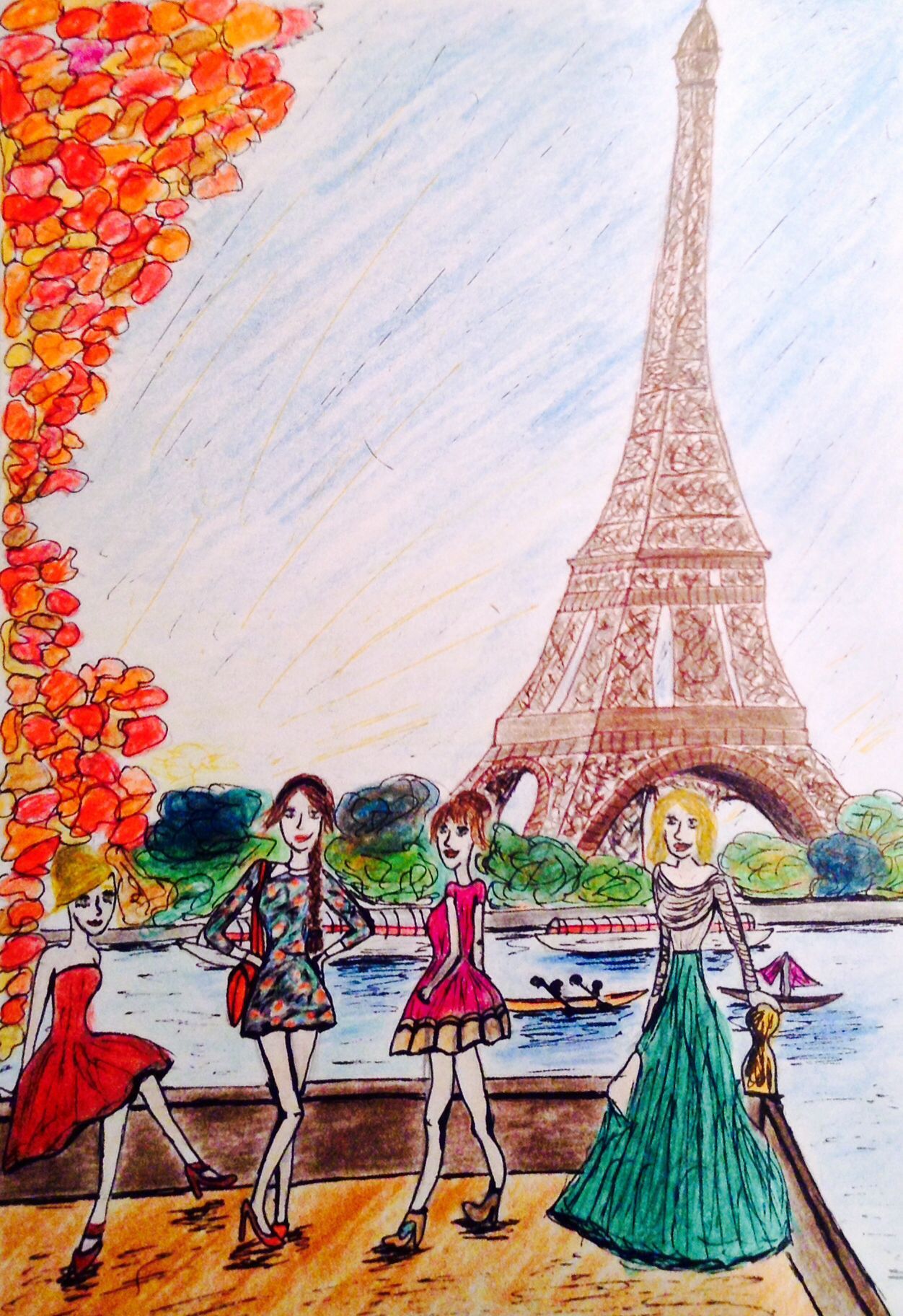 Paris - Art Nice Pictures To Draw - 1252x1824 Wallpaper Paris - Art Nice Pictures To Draw - 1252x1824 Wallpaper
