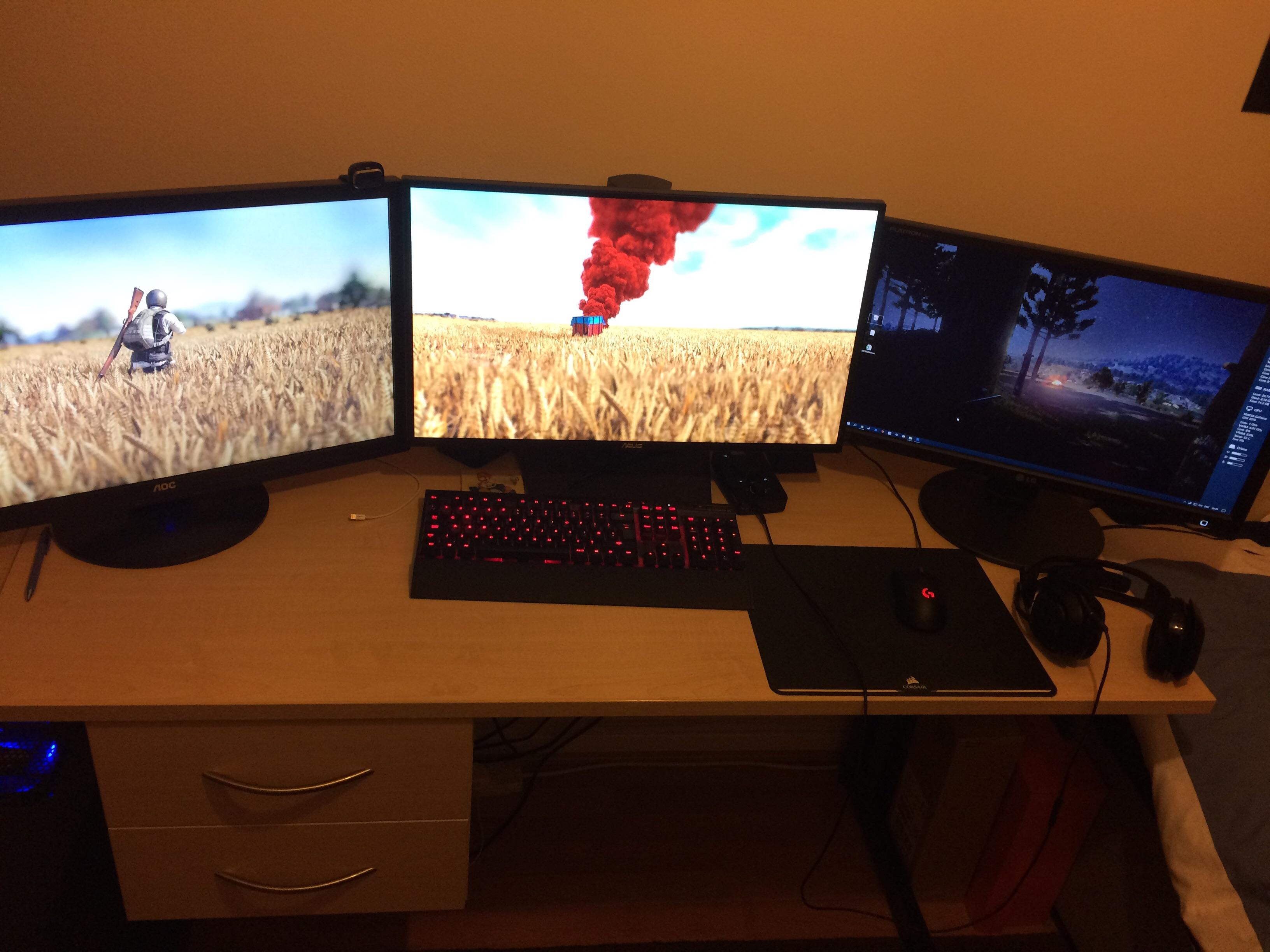 Triple Monitor Wallpaper Pubg - HD Wallpaper 